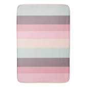 pastelregenboog badmat (Voorkant Verticaal)