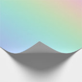 Pastelregenboog Cadeaupapier (Hoek)