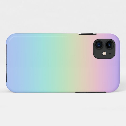 Pastelregenboog Case-Mate iPhone Case (Achterkant (horizontaal))