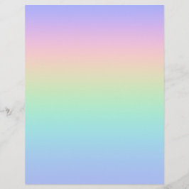 Pastelregenboog Flyer