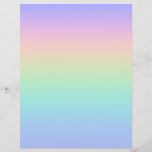 Pastelregenboog Flyer (Achterkant)