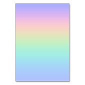 Pastelregenboog Kaart (Achterkant)