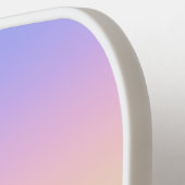 Pastelregenboog Pickleball Paddle (Links Detail)