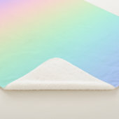 Pastelregenboog Sherpa Deken (3/4)