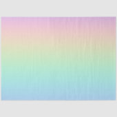 Pastelregenboog Tissuepapier (Voorkant)