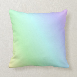 Pastelregenboog van kleuren, kussen