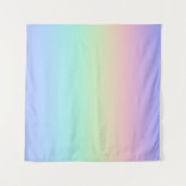 Pastelregenboog Wandkleed (Voorkant (horizontaal))