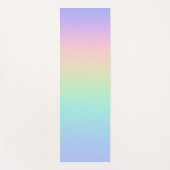 Pastelregenboog Yogamat (Voorkant)