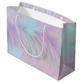 pastelregenboogbont groot cadeauzakje (Achterkant Gekanteld)