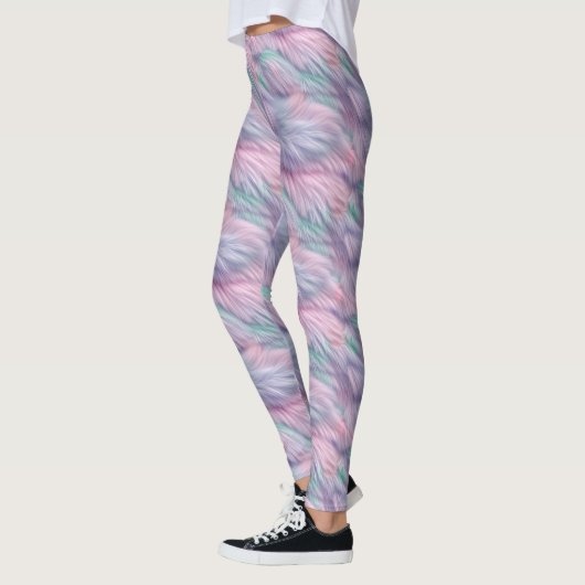 pastelregenboogbont leggings (Links)