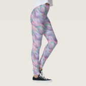 pastelregenboogbont leggings (Rechts)