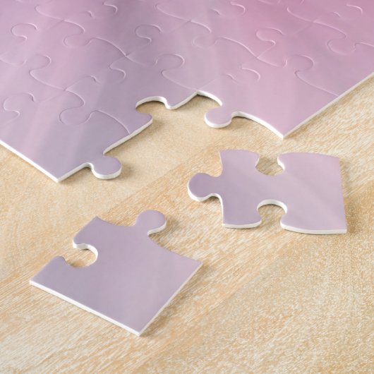 pastelregenboogbont legpuzzel (Zijkant)