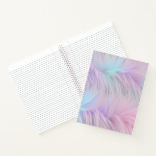 pastelregenboogbont notitieboek