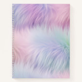 pastelregenboogbont notitieboek (Voorkant)