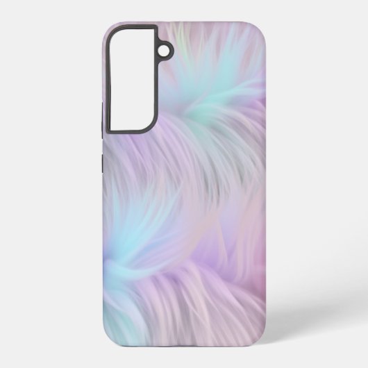 pastelregenboogbont samsung galaxy hoesje (Achterkant)