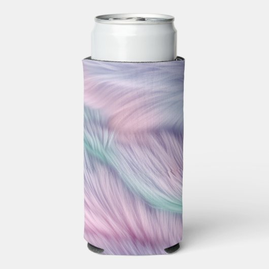 pastelregenboogbont seltzer blikjeskoeler (Seltzer Achterkant)