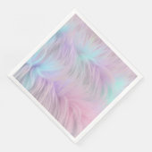pastelregenboogbont servet (Hoek)