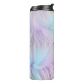 pastelregenboogbont thermosbeker (Gedraaid links)