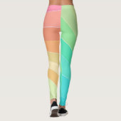 pastelregenboogleggings leggings (Achterkant)