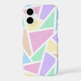 Pastelregenboogmozaïekpatroon