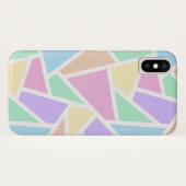 Pastelregenboogmozaïekpatroon Case-Mate iPhone Case (Achterkant (horizontaal))