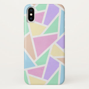 Pastelregenboogmozaïekpatroon Case-Mate iPhone Case