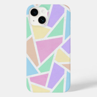 Pastelregenboogmozaïekpatroon Case-Mate iPhone 14 Hoesje