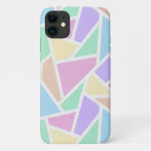Pastelregenboogmozaïekpatroon Case-Mate iPhone Case (Achterkant)