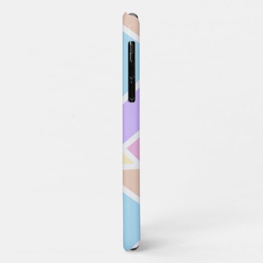 Pastelregenboogmozaïekpatroon Case-Mate iPhone Case (Achterkant/links)