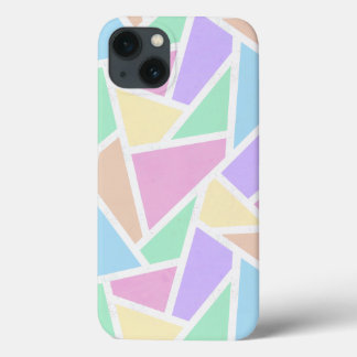 Pastelregenboogmozaïekpatroon Hoesje-Mate iPhone c Case-Mate iPhone Case