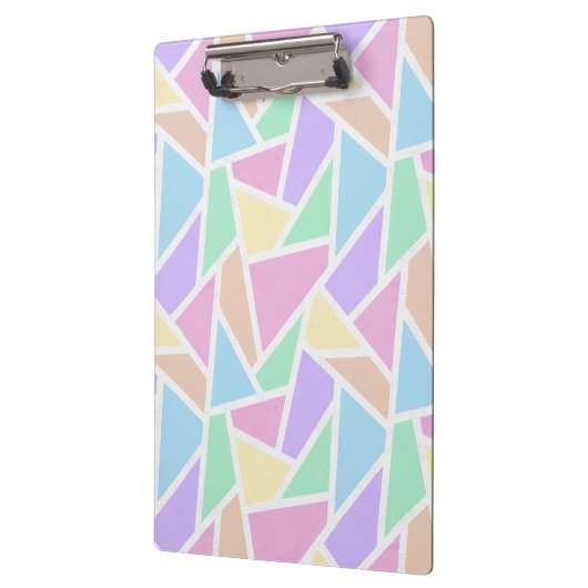 Pastelregenboogmozaïekpatroon Klembord (Links)