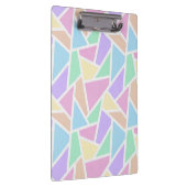 Pastelregenboogmozaïekpatroon Klembord (Rechts)