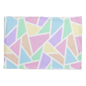 Pastelregenboogmozaïekpatroon Kussensloop (Achterkant)