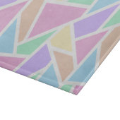 Pastelregenboogmozaïekpatroon Snijplank (Hoek)