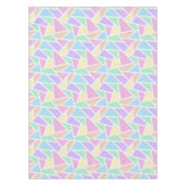 Pastelregenboogmozaïekpatroon Tafelkleed (Voorkant)