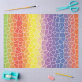 pastelregenboogpapier voor mozaïeken tissuepapier (Craft)