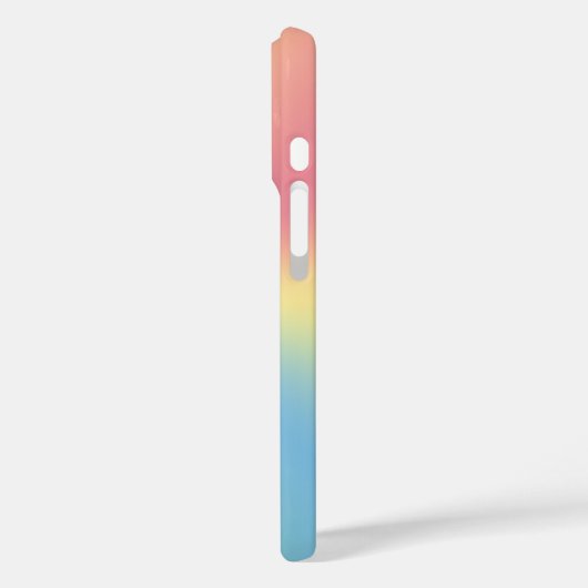 pastelregenboogspectrum Case-Mate iPhone case (Achterkant / Links)