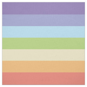 Pastelregenboogstrepen Gay Pride Stof
