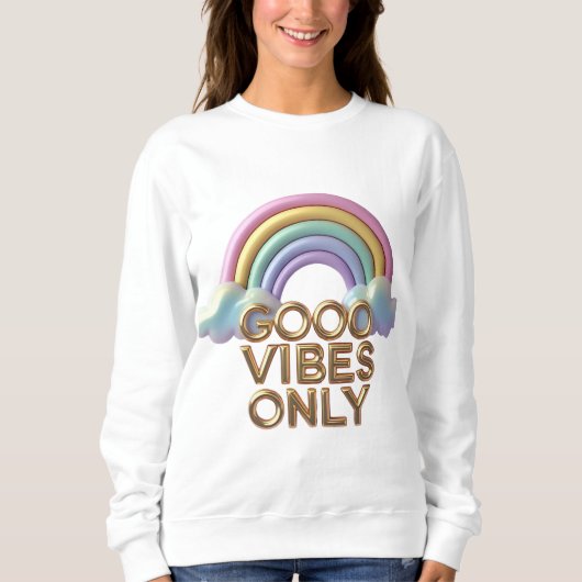 pastelregenboogwolk trui (Voorkant)