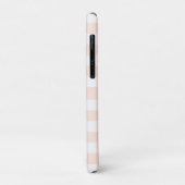 Pastelroze Buffalo dambordpatroon Case-Mate iPhone Case (Achterkant/links)