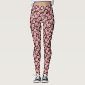 Pastelroze Camellia Leggings (Voorkant)