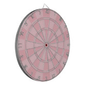 Pastelroze Dartbord (Voorkant Links)