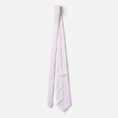Pastelroze en roze kwartsroze gingham-patroon stropdas (Achterkant)