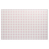 Pastelroze en wit geruit gingham stof (Fat Quarter)