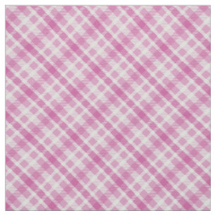 Pastelroze Girly Plaid Tartan Check Stof