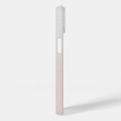 Pastelroze gradiënt gepersonaliseerd Initiaal mono Case-Mate iPhone Case (Achterkant / Rechts)