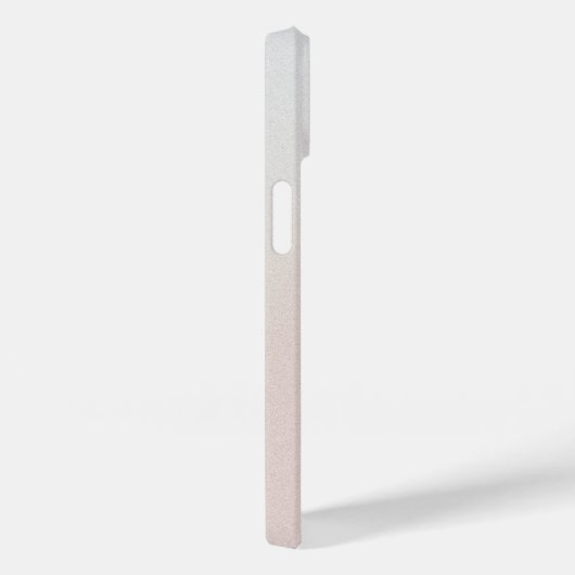 Pastelroze gradiënt gepersonaliseerd Initiaal mono Case-Mate iPhone Case (Achterkant / Rechts)