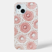 pastelroze haaknaald Case-Mate iPhone case (Achterkant)
