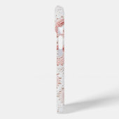 pastelroze haaknaald Case-Mate iPhone case (Achterkant / Links)