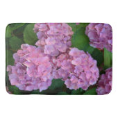 Pastelroze Hortensia hydrangea bloemen Badmat (Voorkant)